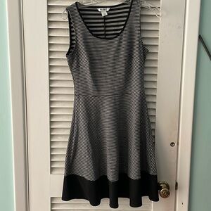 WHBM fit and flare tank dress